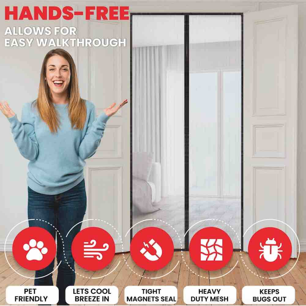 where to buy magnetic door screen online